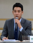 등록금 관련 모두발언하는 이태우 최고위원