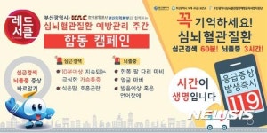 부산시, 자기혈관 숫자알기, 레드써클’캠페인 개최