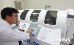 안동병원 권역응급의료센터, 고압산소치료기 가동 