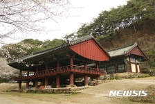 청송심씨 시조 묘재각 청송 만세루 유형문화재 승격 