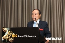 엠에스브이씨이오(CEO)파트너스 | 격려사 하는 오명 전 부총리