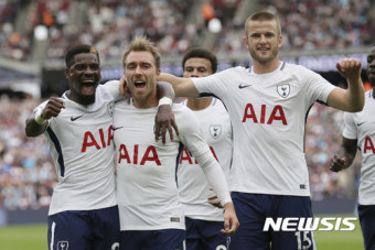 [EPL]'손흥민 결장' 토트넘, 웨스트햄 3-2 격파