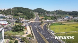 순천 팔마사거리∼신대단지간 도로준공