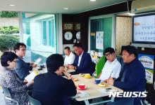 김성훈 도의원, 양산 무궁애학원 관계자 격려