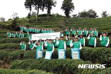 스타벅스, 친환경 커피 퇴비로 재배한 국산 차 애용해 주세요”