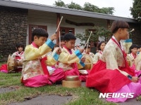 서귀포 성읍초 연물 동아리 “제주 전통민요 우리가 이어가요”