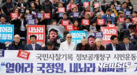 내놔라 시민행동, 열려라 국정원, 내놔라 내파일