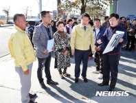 현장행정 펼치는 정헌율 익산시장