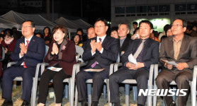 10월 마지막 밤 밀양 삼문동과 양산시 양주동의 만남