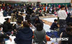 북적이는 흥해실내체육관