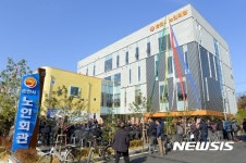 21일 신축·준공한 순천시 노인회관 