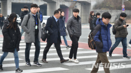대구 흐리고 쌀쌀한 날씨