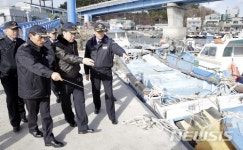 김평한 인천해경서장 영흥도 인근 점검