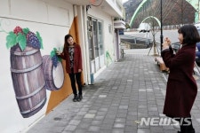 영동 용두공원 가는 ‘포도향길’ 군민 호응