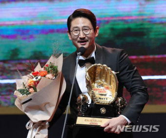 박용택, 골든글러브 지명타자 부문 수상