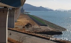 여수해수청, 이순신대교 아래 친수공원 부지 조성