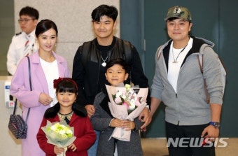 추신수, 가족과 함께 연말연시 보내러 왔어요!