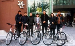 타슈 기부하는 대전시설관리공단 