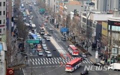 서울 종로 중앙버스전용차로 31일 개통