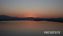 밀양 무술년 새해 첫 여명