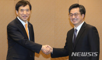 김동연-이주열 조찬회동