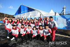 평창올림픽 자원봉사자 파이팅