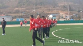 완도야구장 동계 전지훈련
