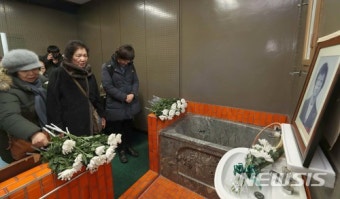 이한열의 어머니, 박종철 열사 추모