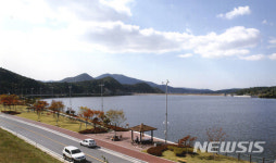 영광 불갑저수지 수변공원
