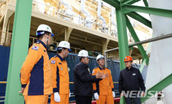 이재열 경기재난안전본부장, 한국가스공사 평택기지본부 안전점검