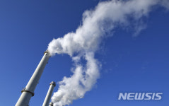 한파 덕에 미세먼지 사라진 하늘