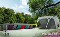 울산 선암호수공원 볼더링장 조감도