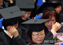 눈물바다된 졸업식