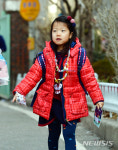 설레는 초등학교 첫 등교