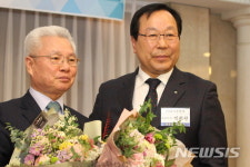  제23대 대전상의 회장에 당선된 정성욱 회장  