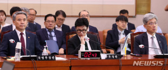 법사위 참석한 이종섭-한동훈-김상환