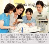 “주변사랑 머금고 3㎏으로 자랐어요”…조산아 진음군 사랑의 100일잔치