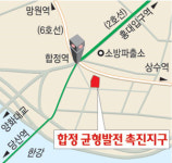 서울 합정사거리 일대 업무·판매단지로 개발