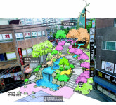 김해 어방동에 대학로 조성