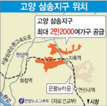 고양 삼송지구 2만2000가구 짓는다