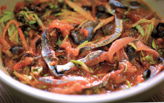 울릉도 향토음식 ‘손꽁치물회’ 쫄깃쫄깃 별미