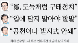 광주·전남 경선 D―2, 신당 후보 난타전