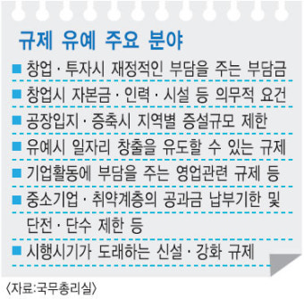 정부 2년동안 규제유예 추진… 뒤탈 없을까