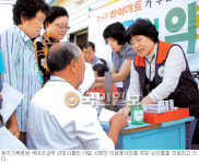 [사랑의 의료봉사―전남 오산리 북일교회] “추수 앞둔 진찰 두배 더 고맙지라”