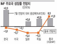 IMF，한국 성장률 주요국 중 최대폭 상향