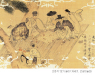 [오늘 본 옛 그림] (71) 도끼자루가 썩더라도