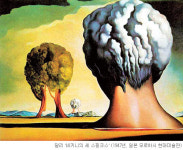 [예술 속 과학읽기] (3) 사람 머리와 나무의 차이는…