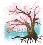 [겨자씨] 봄비가 꽃비로 내리는 날