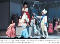 로마오페라극장 서정적이고 우아한 무대 그대로… 솔오페라단 ‘사랑의 묘약’