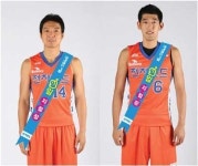 전자랜드 앨리펀츠 소속 농구선수들 전자랜드 일일 지점장으로 파견